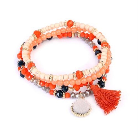 SUNBURST BRACELET STACK SET - Picture 3 of 7